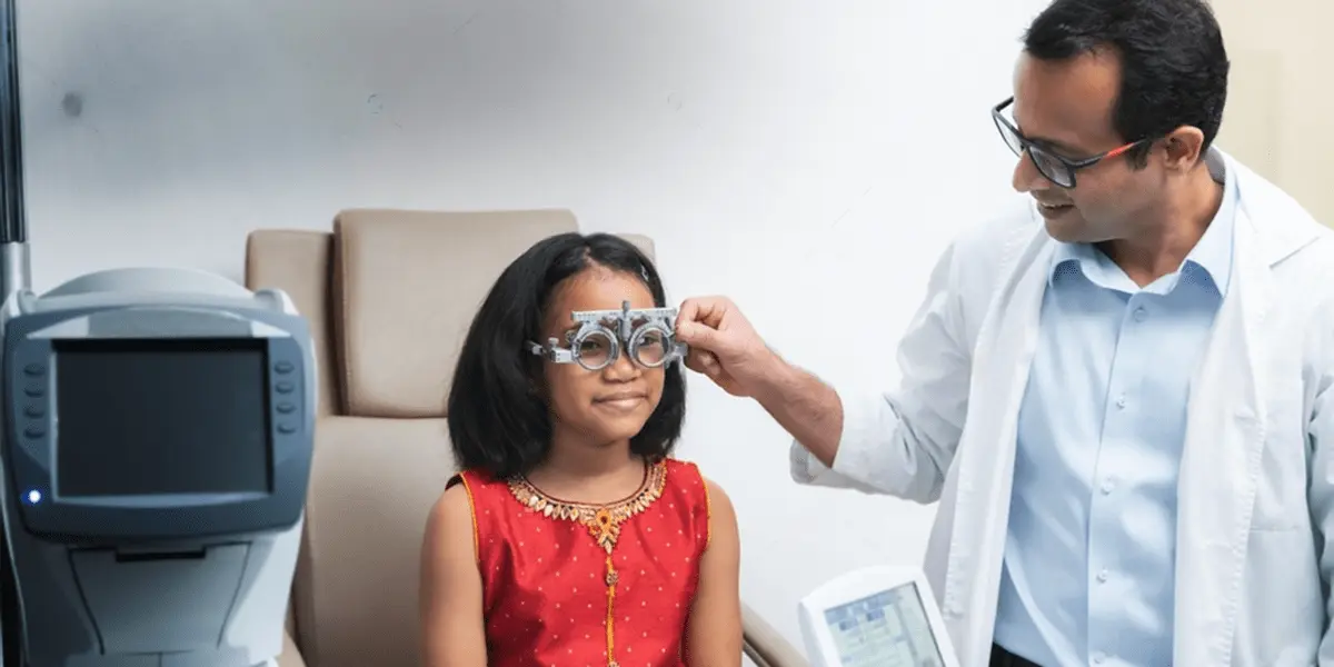 Paediatric eye care banner